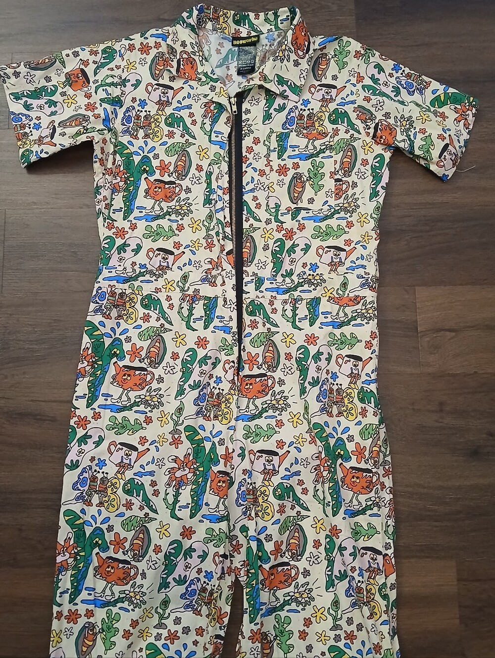 Nooworks Bug Out Coveralls Jumpsuit Short Sleeve size XL - Picture 4 of 6